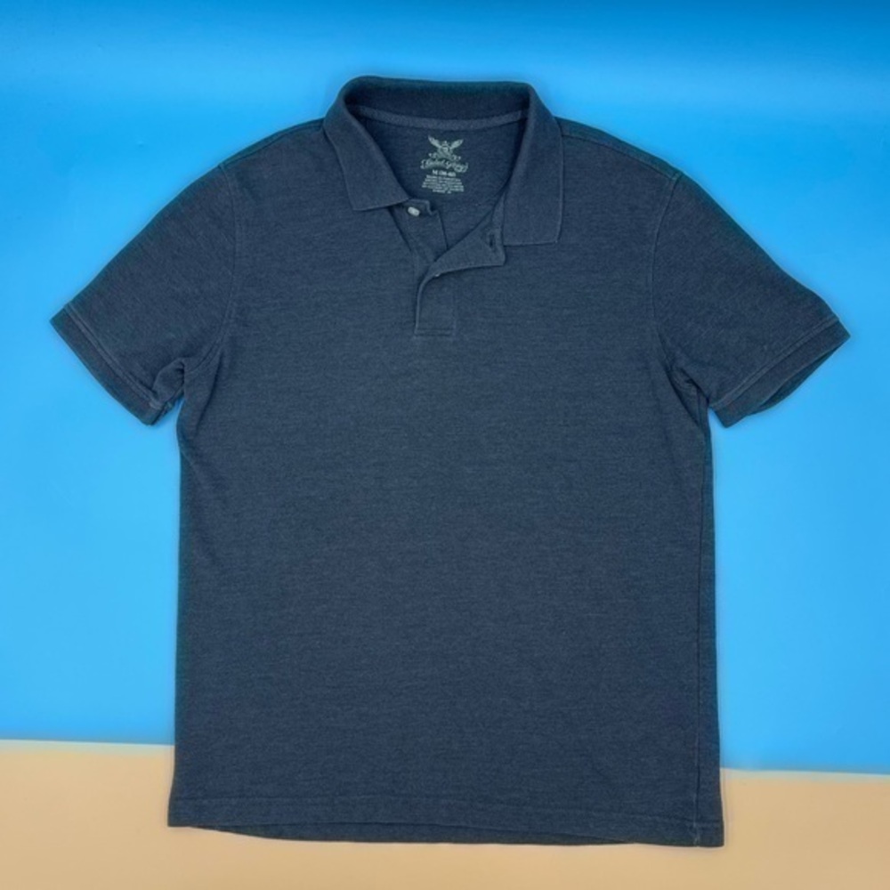 LIKE NEW Faded Glory Gray Polo Shirt - mens